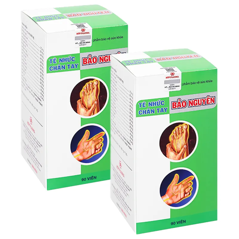 Combo 2 hộp Thực phẩm bảo vệ sức khoẻ: Tê nhức chân tay Bảo Nguyên 2