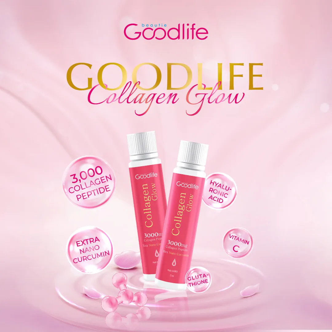 [HSD 04/2027] Combo 2 Thực Phẩm Bổ Sung Nước Uống Goodlife Collagen Glow 2