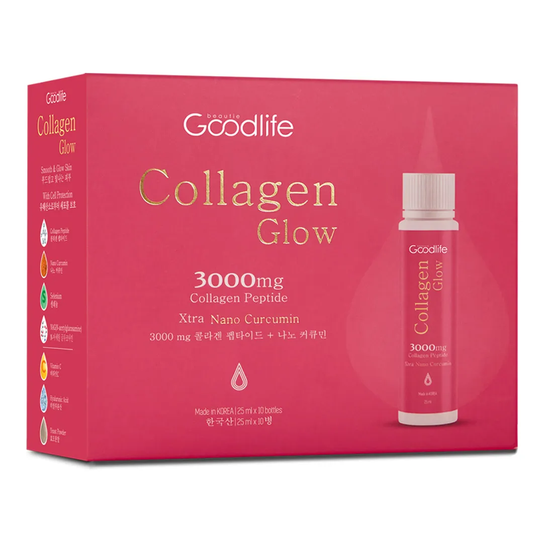 [HSD 04/2027] Combo 2 Thực Phẩm Bổ Sung Nước Uống Goodlife Collagen Glow 6