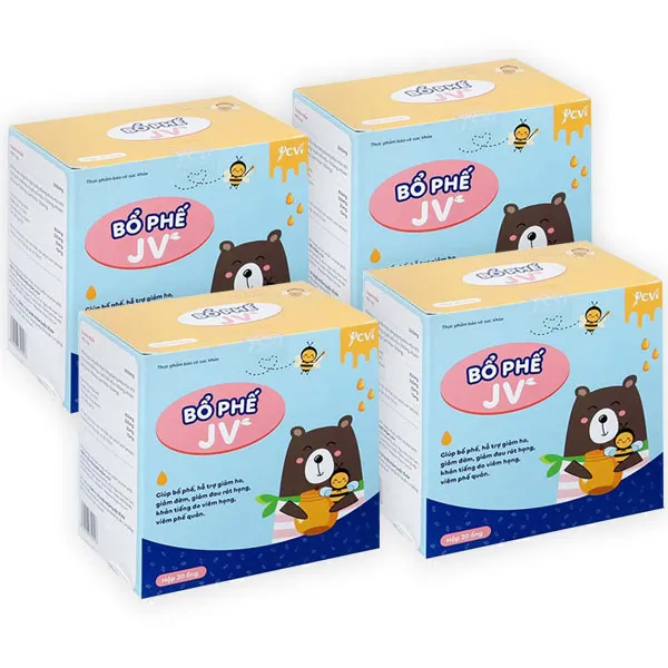 Combo 2 hộp Bổ Phế Jv 10ml hộp 20 ống