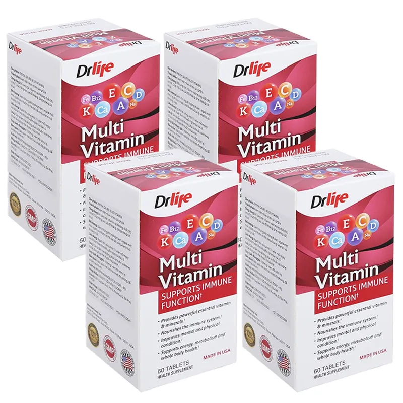 Viên uống Drlife Multi Vitamin tăng cường đề kháng (Hộp 60 viên) 2