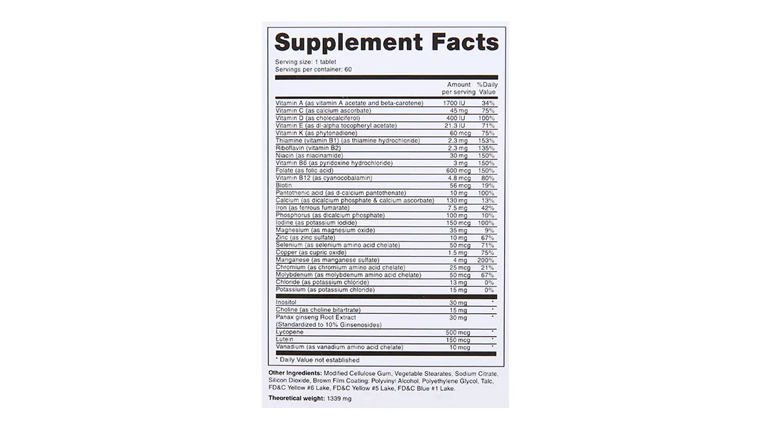 Viên uống Drlife Multi Vitamin tăng cường đề kháng (Hộp 60 viên) 7