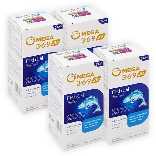 Thực phẩm bảo vệ sức khỏe Omega 3-6-9 JV