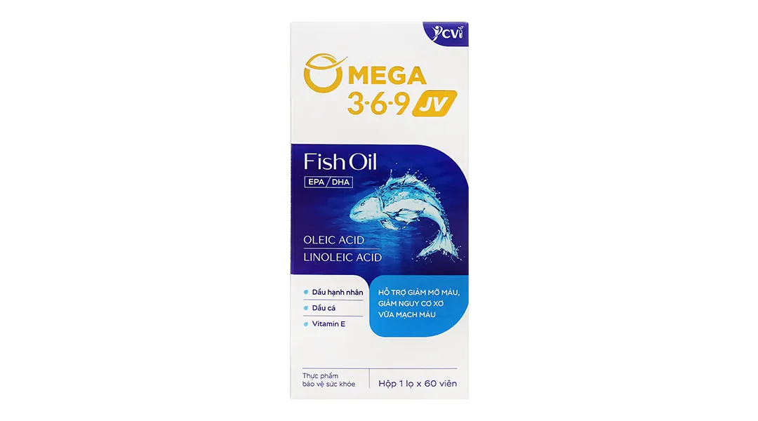 Thực phẩm bảo vệ sức khỏe Omega 3-6-9 JV 4