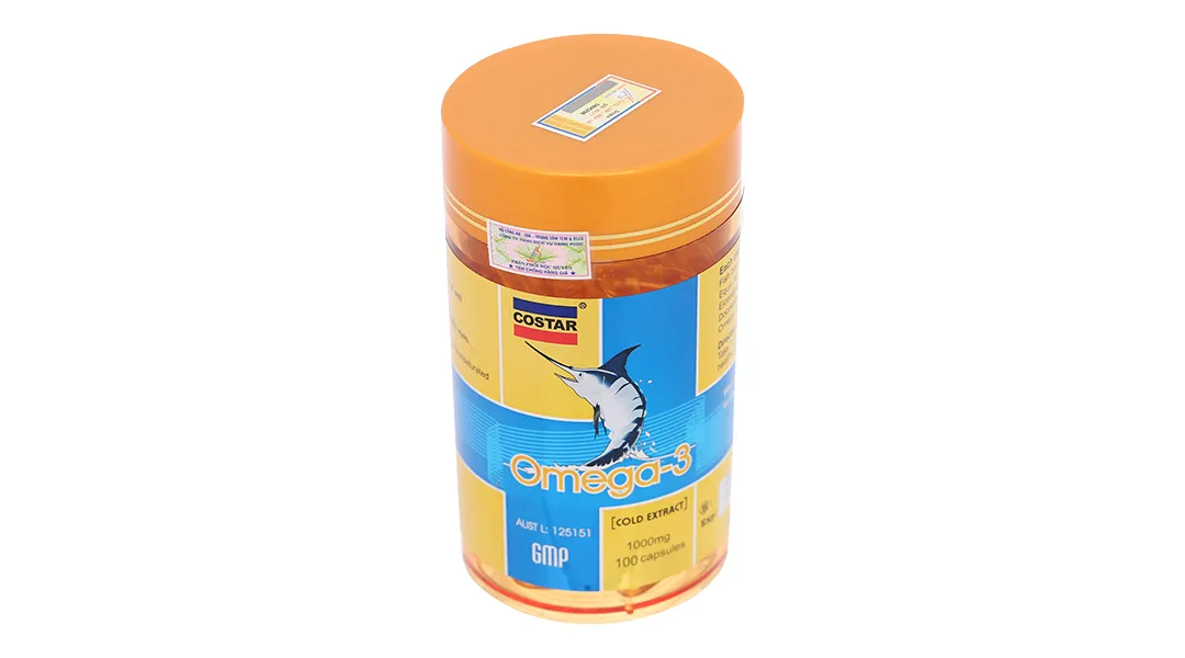 Thực phẩm bảo vệ sức khoẻ: Omega 3 lọ 100 viên 2