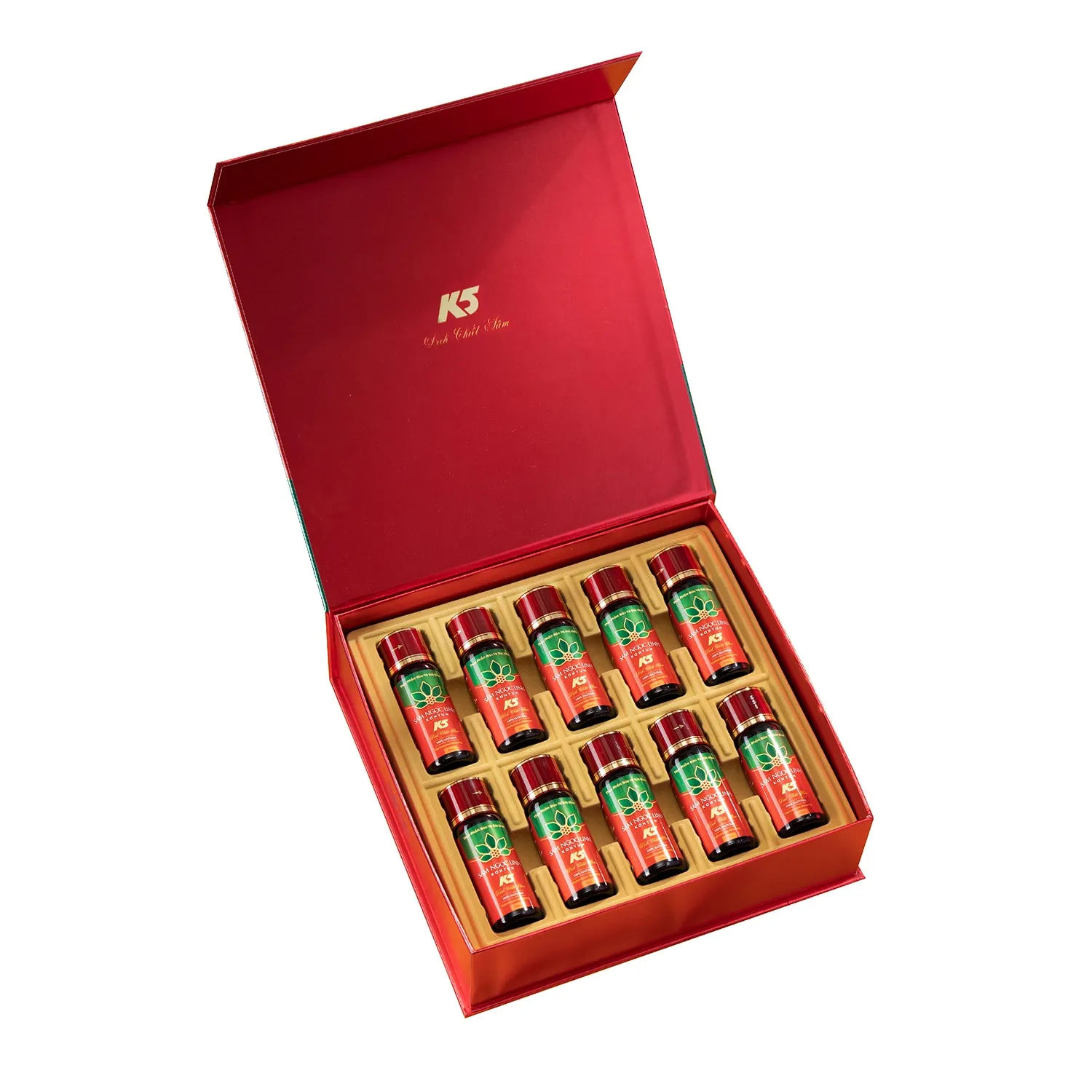 Dịch chiết Sâm Ngọc Linh Kon Tum K5 (Hộp 5 chai) 2