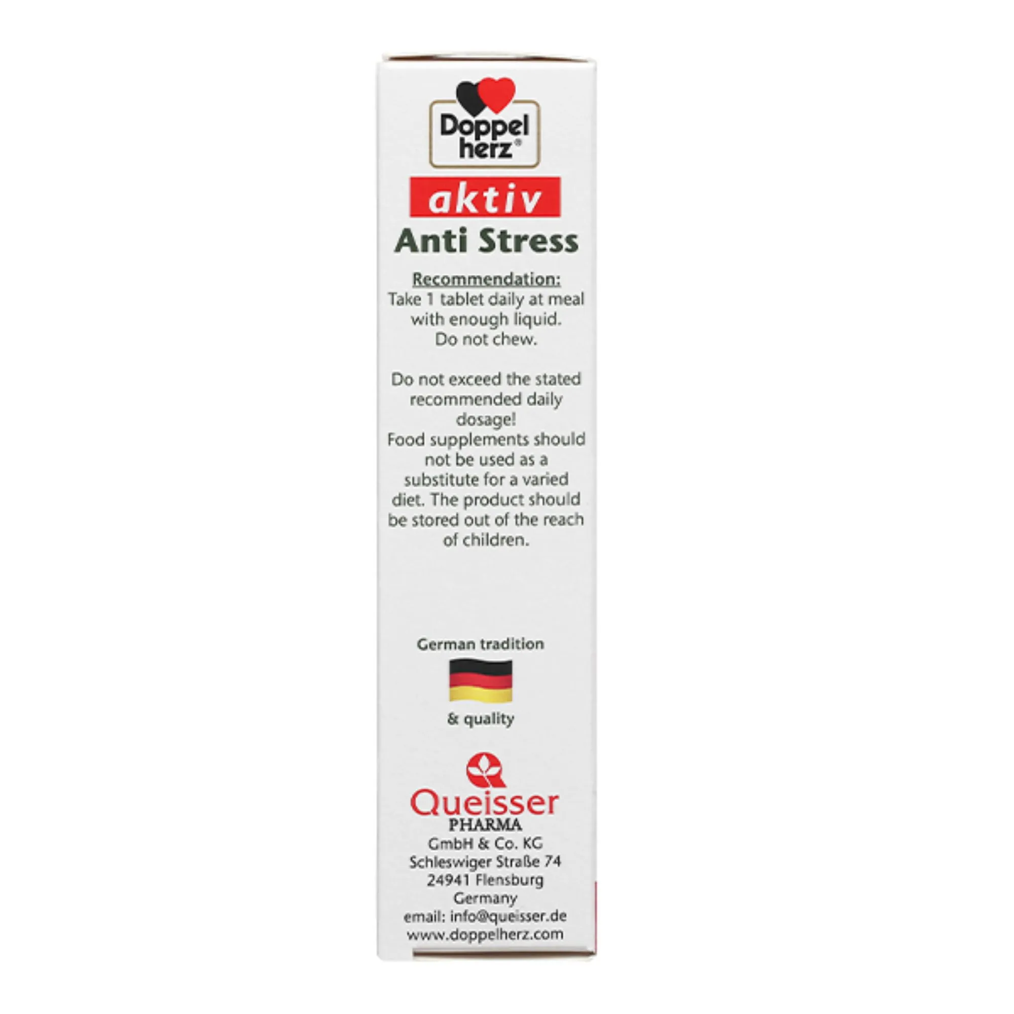 Doppelherz Aktiv Anti Stress - Viên bổ não, giảm căng thẳng (Hộp 30 viên) 5