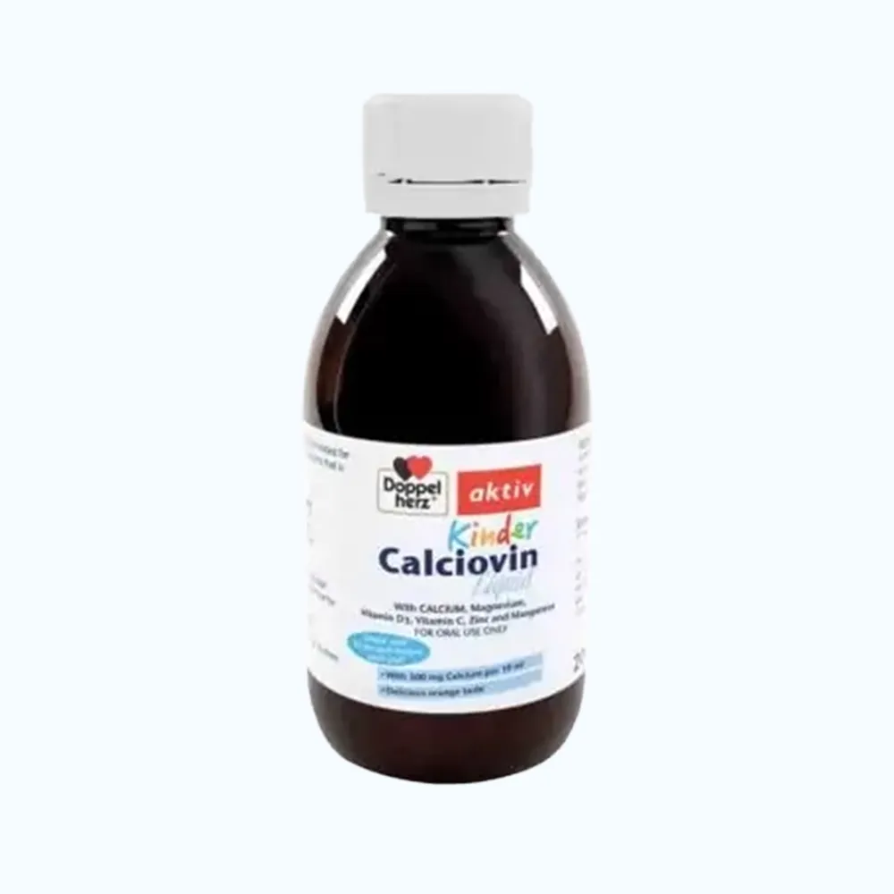 DOPPELHERZ Aktiv Calciovin Hỗ Trợ Xương Chắc Khỏe Cho Bé (Chai 200ml) 3