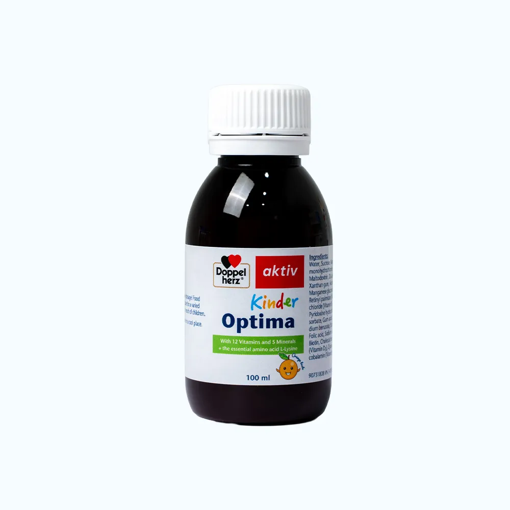 DOPPELHERZ Kinder Optima Giúp Trẻ Ăn Ngon, Tăng Đề Kháng Chai 100ml 5