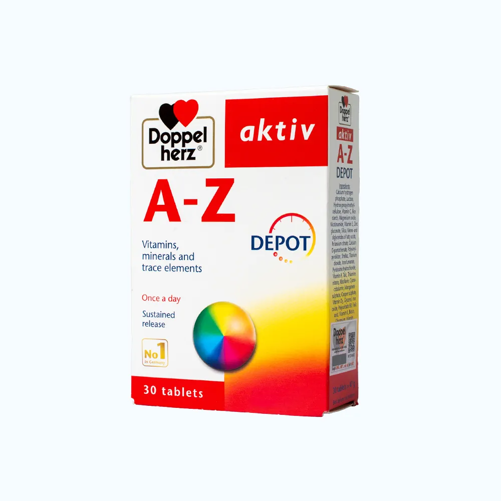 DOPPLEHERZ A-Z Depot Hỗ Trợ Cường Sức Đề Kháng (Hộp 30 Viên) 2