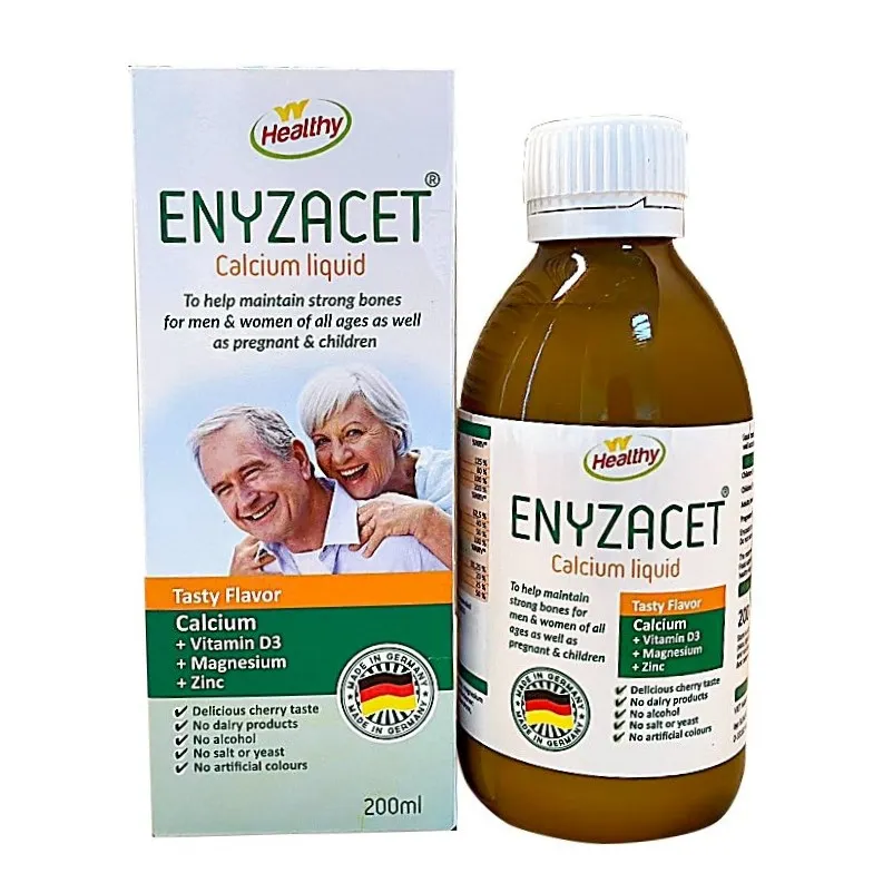 Dung dịch uống Enyzacet - Hỗ trợ cung cấp vitamin và kẽm cho cơ thể (200ml)