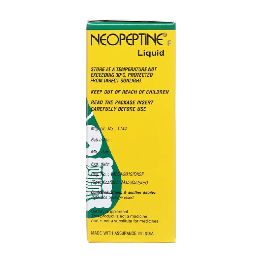 Dung dịch uống Neopeptine F Drops Raptakos hỗ trợ tăng cường tiêu hóa và hấp thu thức ăn (60ml) 2