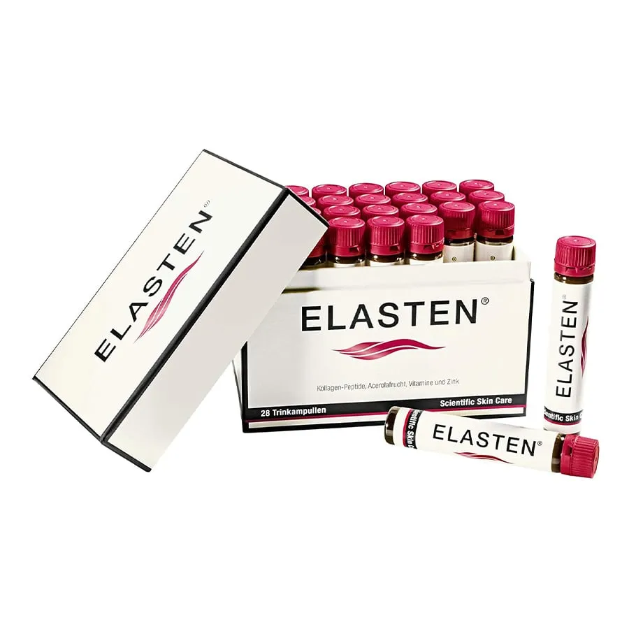 Elasten collagen Đức dạng nước hộp 28 ống x 25ml