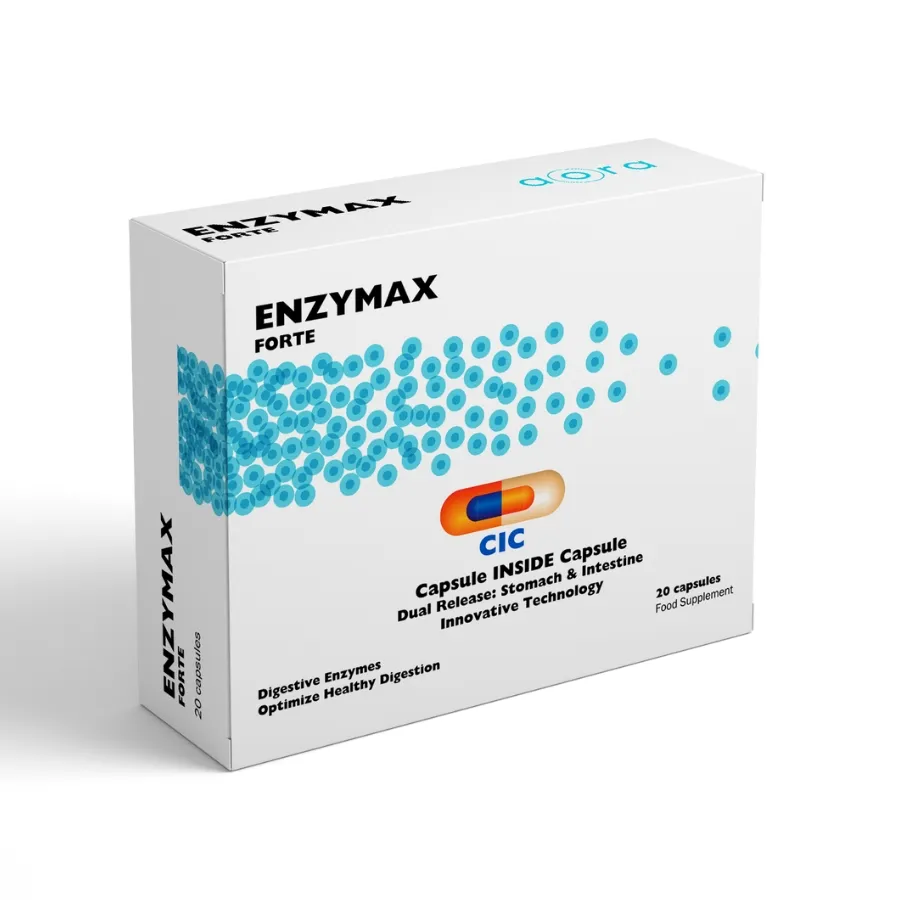 Enzymax Forte Hỗ Trợ Tăng Cường Tiêu Hóa, Giảm Chứng Đầy Bụng Khó Tiêu (Hộp 20 viên) 3