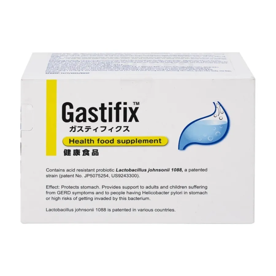 Gastifix EW Nutrition - Hỗ trợ tiêu hóa, giảm trào ngược dạ dày (Hộp x 30 gói) 4