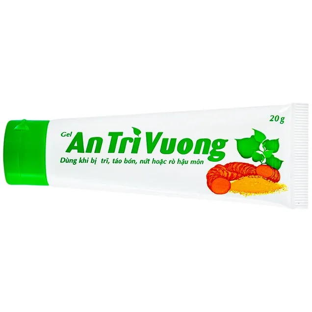 Gel An Trĩ Vương dùng khi bị trĩ, táo bón, nứt hoặc rò hậu môn (20g) 2