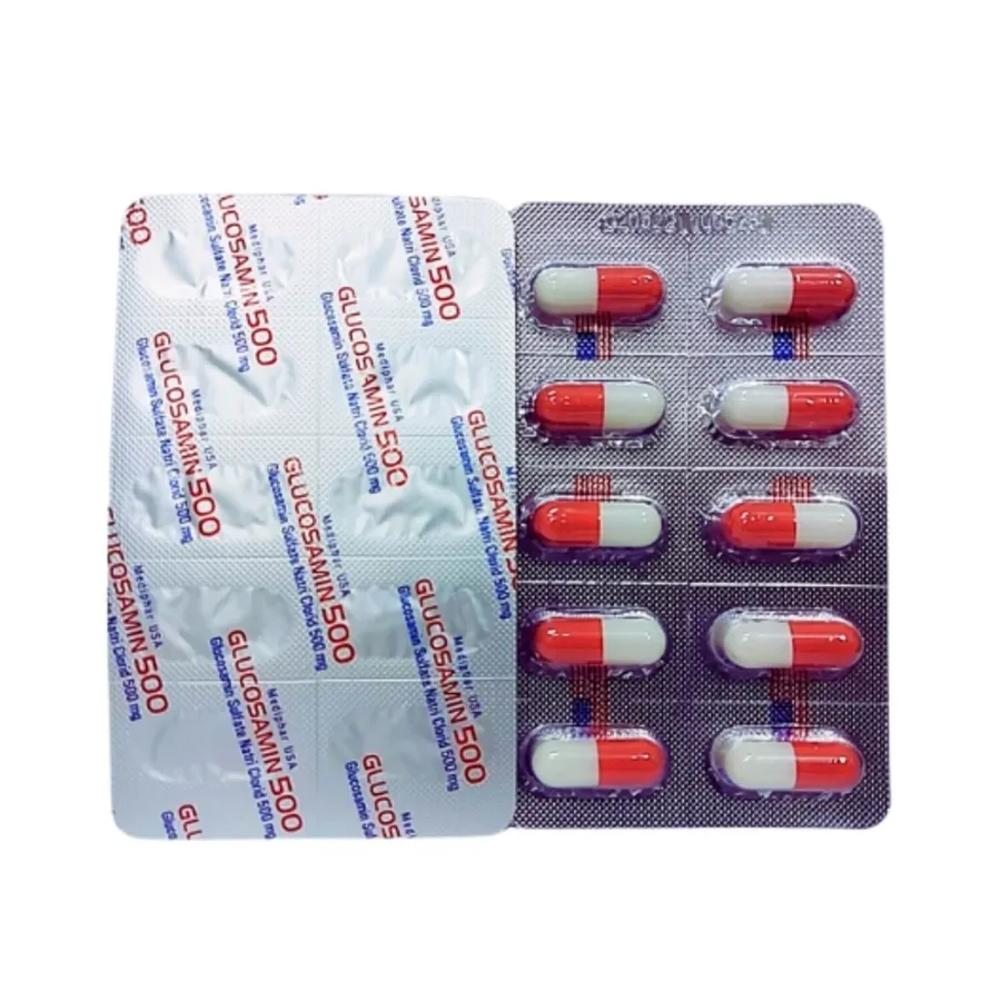 Glucosamin 500 hỗ trợ tăng tiết dịch khớp, giảm đau do khô khớp (100 viên) 3