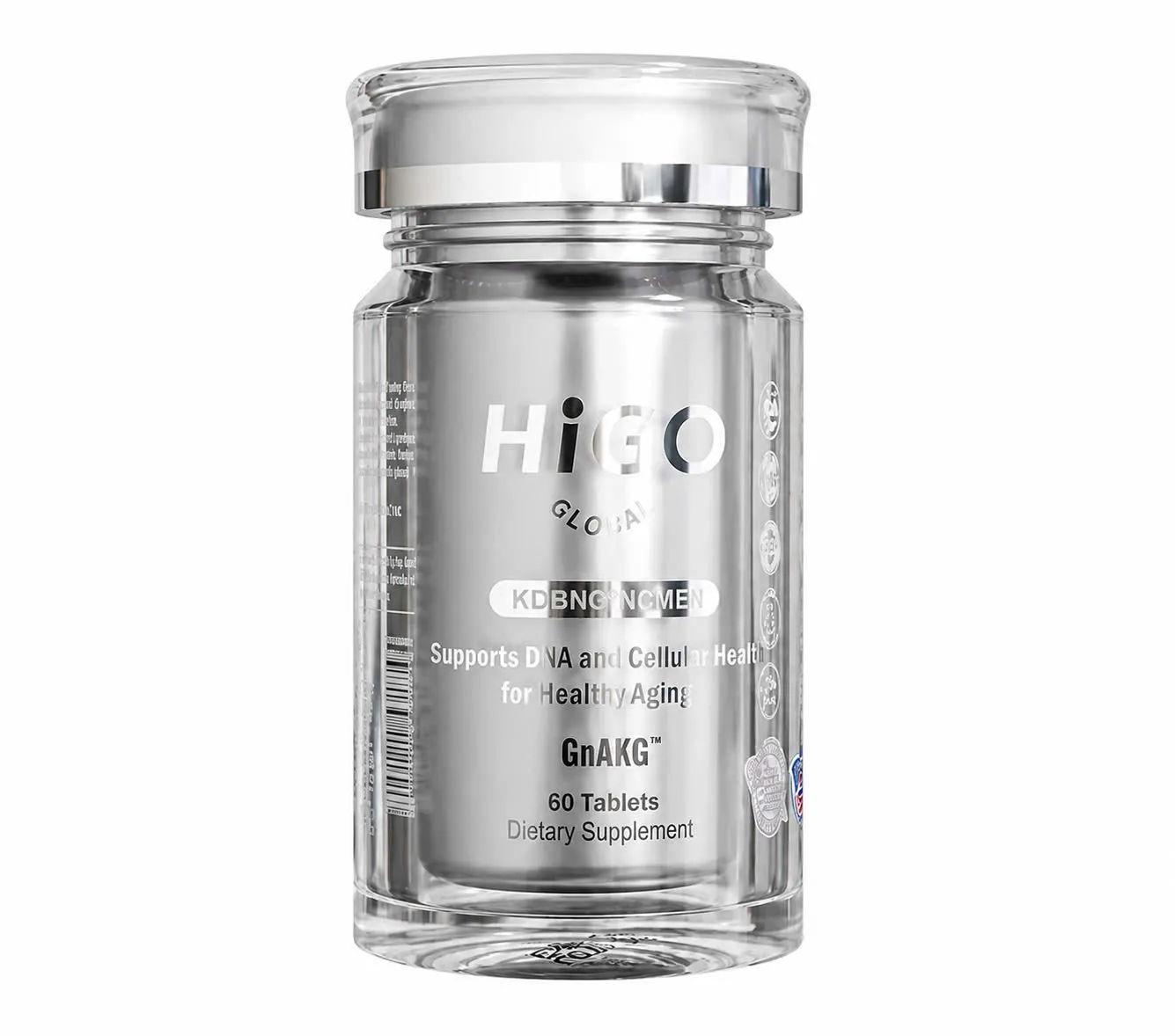 GnAKG HIGO Global KDBNG® Men - Viên uống chống lõa hóa cho Nam 60 viên