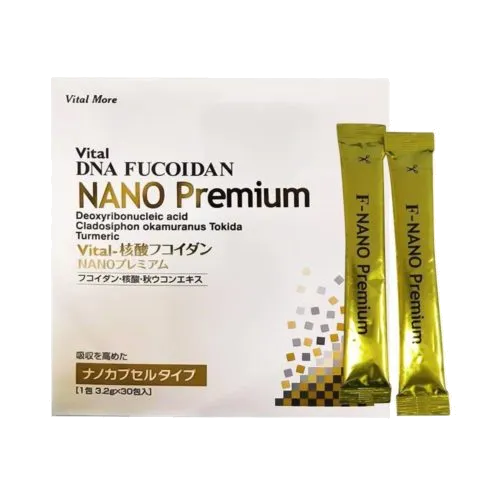 Hỗ trợ miễn dịch, ngăn ngừa và hỗ trợ sức khỏe Vital DNA Fucoidan Nano Premium