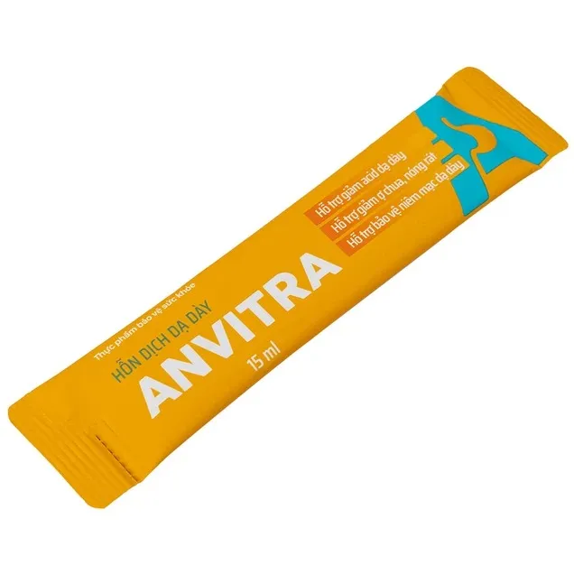 Hỗn dịch dạ dày Anvitra giảm acid dạ dày, ợ chua, nóng rát, bảo vệ niêm mạc dạ dày (Hộp 15 gói) 2