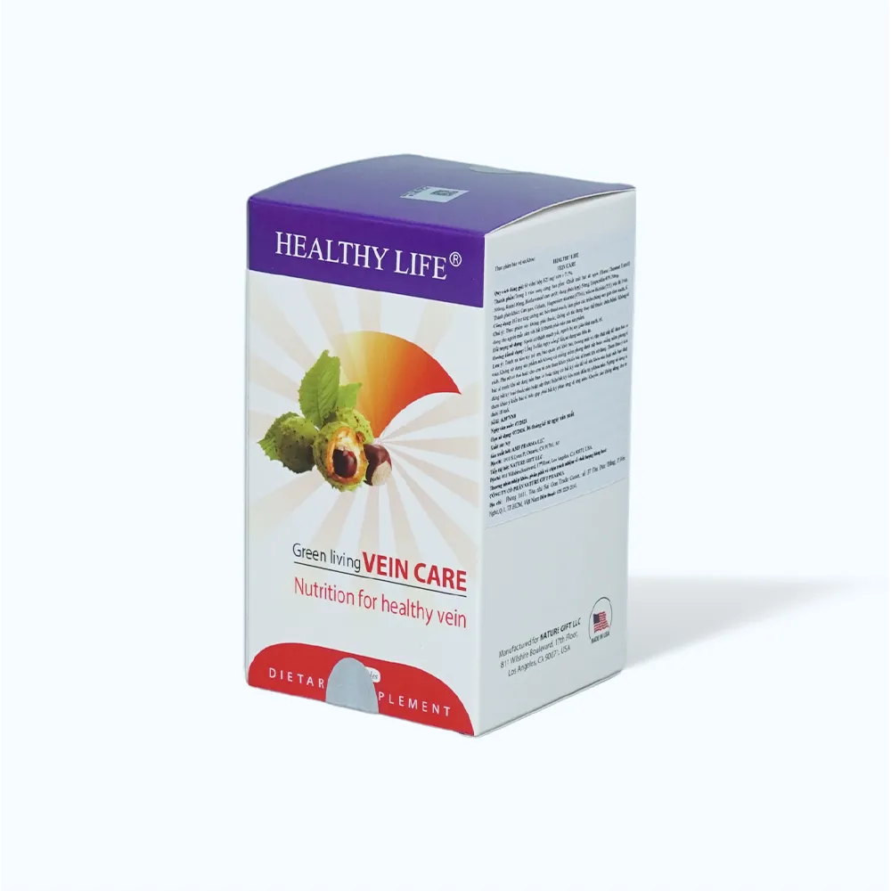 Healthy Life Green Living Vein Care (60 viên) hỗ trợ suy giãn tĩnh mạch 3