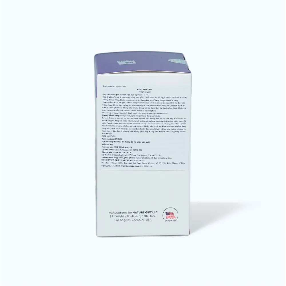 Healthy Life Green Living Vein Care (60 viên) hỗ trợ suy giãn tĩnh mạch 5