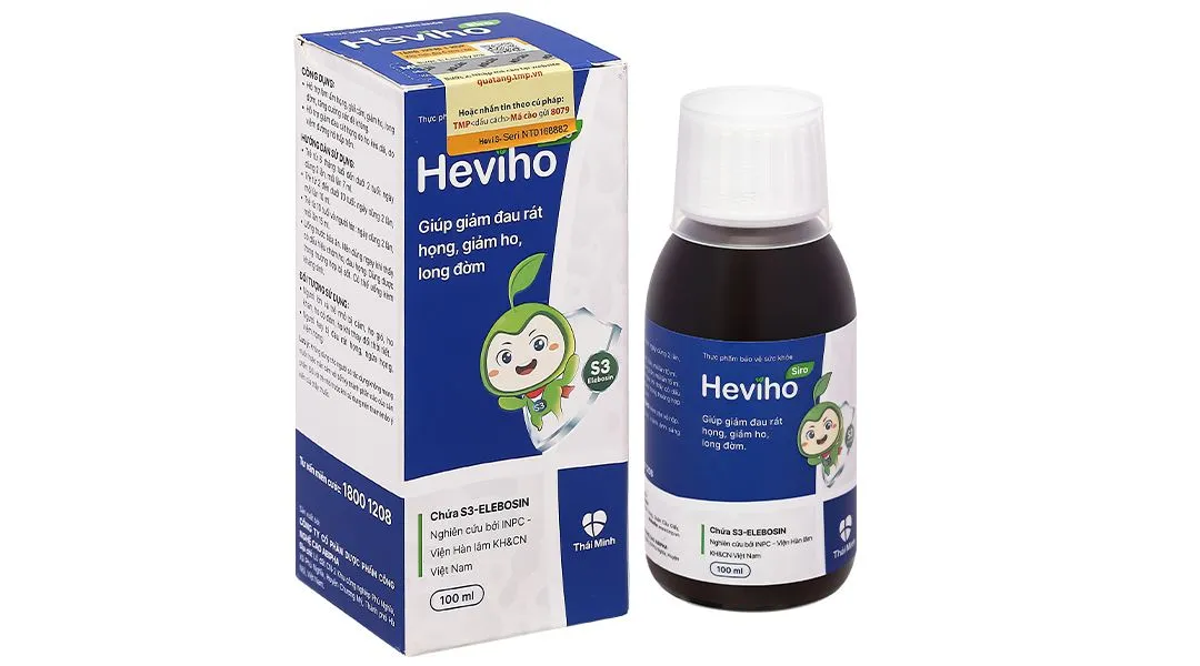 VIÊN UỐNG GIẢM HO HEVIHO THÁI MINH 2X10 17