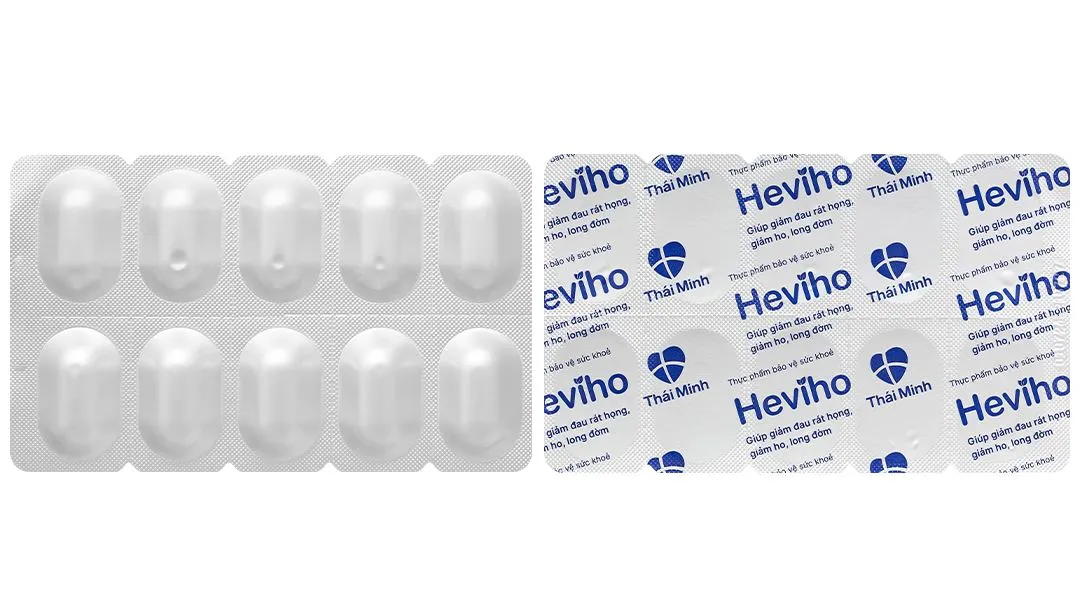VIÊN UỐNG GIẢM HO HEVIHO THÁI MINH 2X10 8