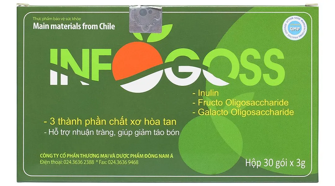 BỘT HÒA TAN GIÚP GIẢM TÁO BÓN INFOGOSS IAP 30 GÓI 4