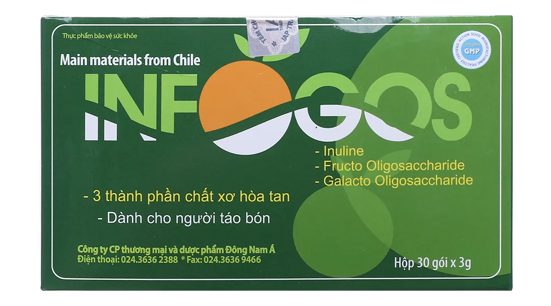 BỘT HÒA TAN GIÚP GIẢM TÁO BÓN INFOGOSS IAP 30 GÓI 11