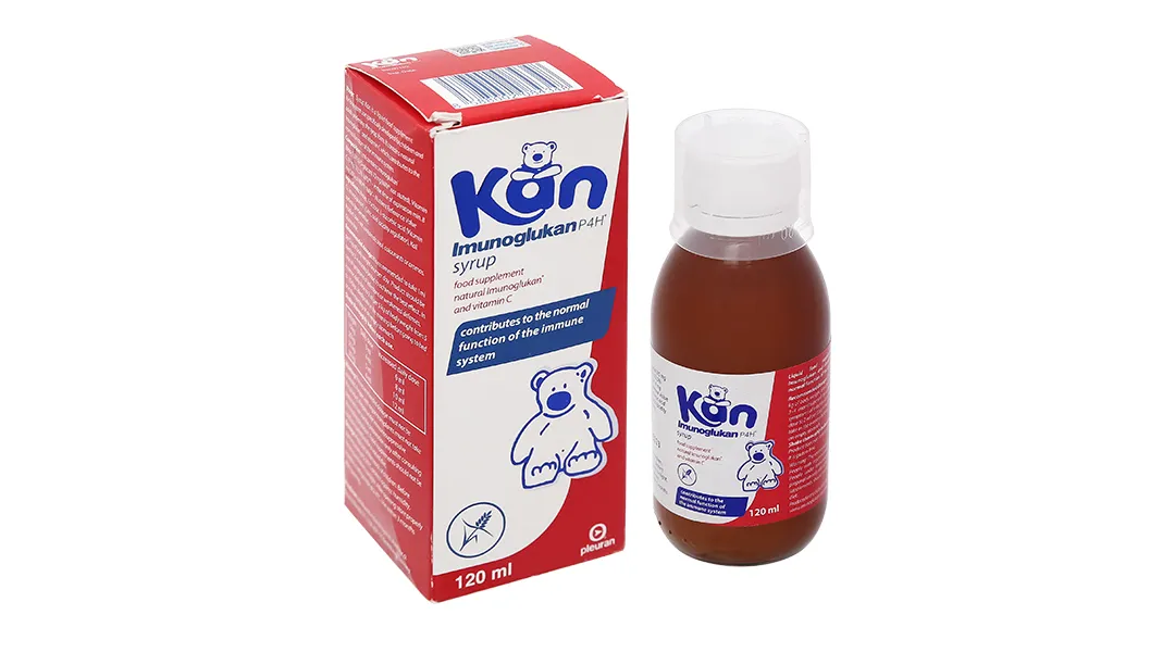 SIRO HỖ TRỢ TĂNG CƯỜNG SỨC ĐỀ KHÁNG Ở TRẺ SYRUP KAN 120ML 3