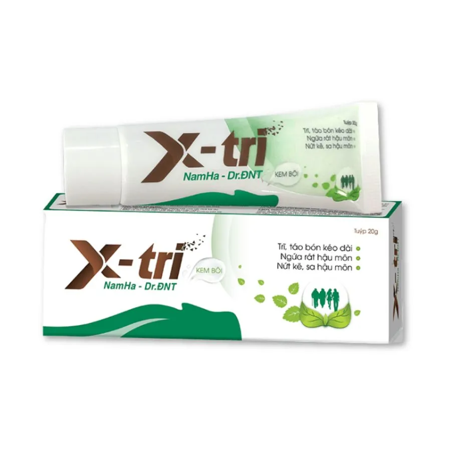 Kem bôi X-tri Nam Hà hậu môn, hỗ trợ trĩ (20g)
