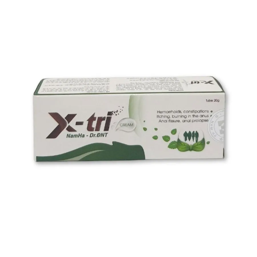 Kem bôi X-tri Nam Hà hậu môn, hỗ trợ trĩ (20g) 3