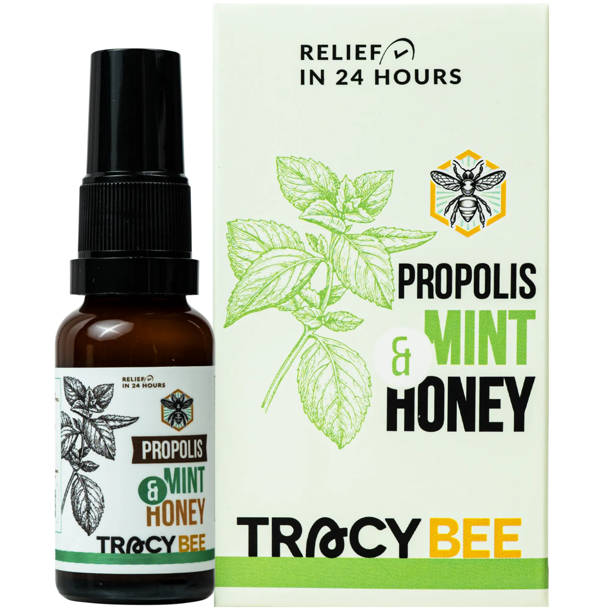KEO ONG GIÚP GIẢM VIÊM HỌNG TRACYBEE PROPOLIS MINTHONEY 30ML