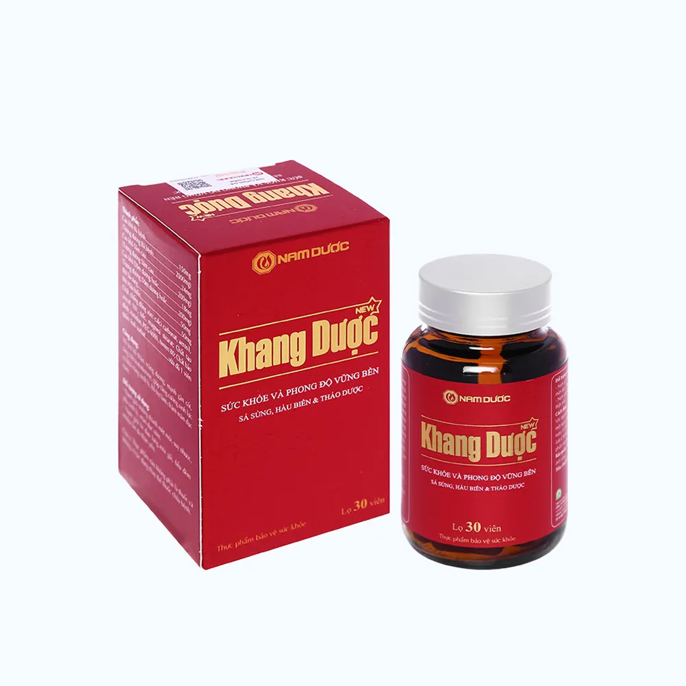 Khang Dược Nam Dược (Lọ 30 viên) hỗ trợ bổ thận và tráng dương 2