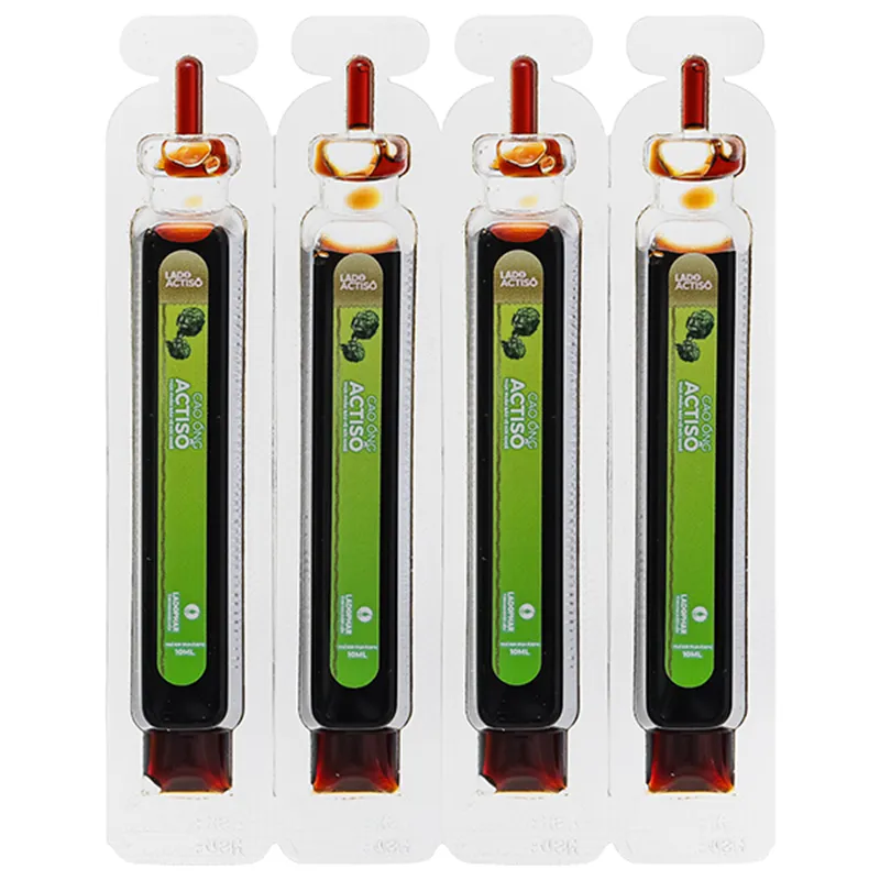 Nước uống Ladophar Lado Actiso (Hộp 10 ống) giúp bảo vệ và giải độc gan 5