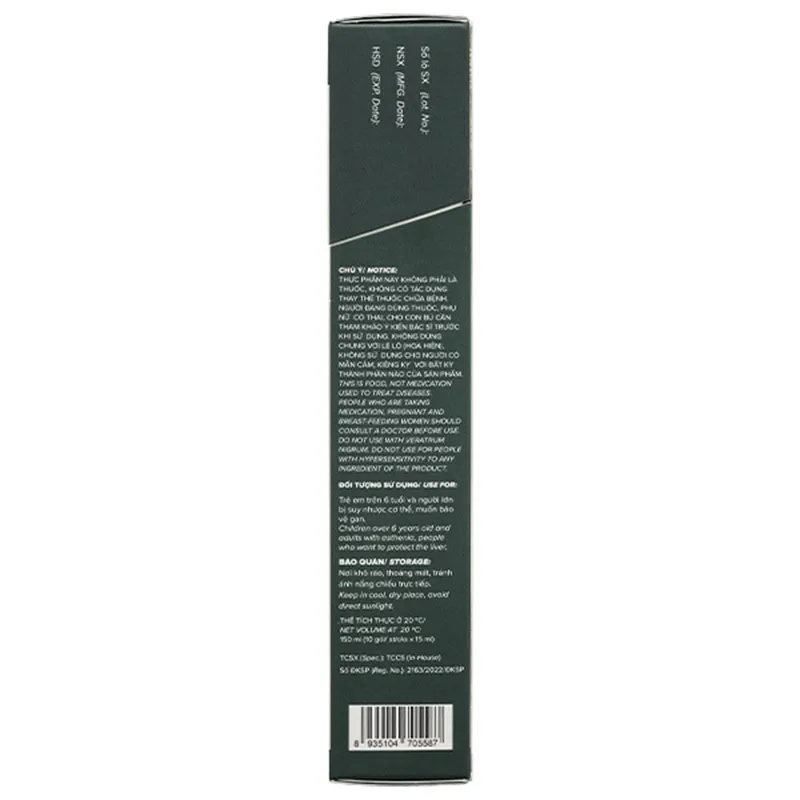 Cao nước Actiso Ladophar Premium (hộp 10 gói) giúp tăng cường sức khỏe, mát gan 5