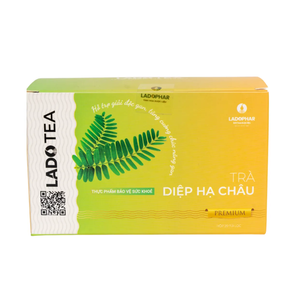 Lado Tea Trà Diệp Hạ Châu hỗ trợ giải độc gan (Túi 100 gói)