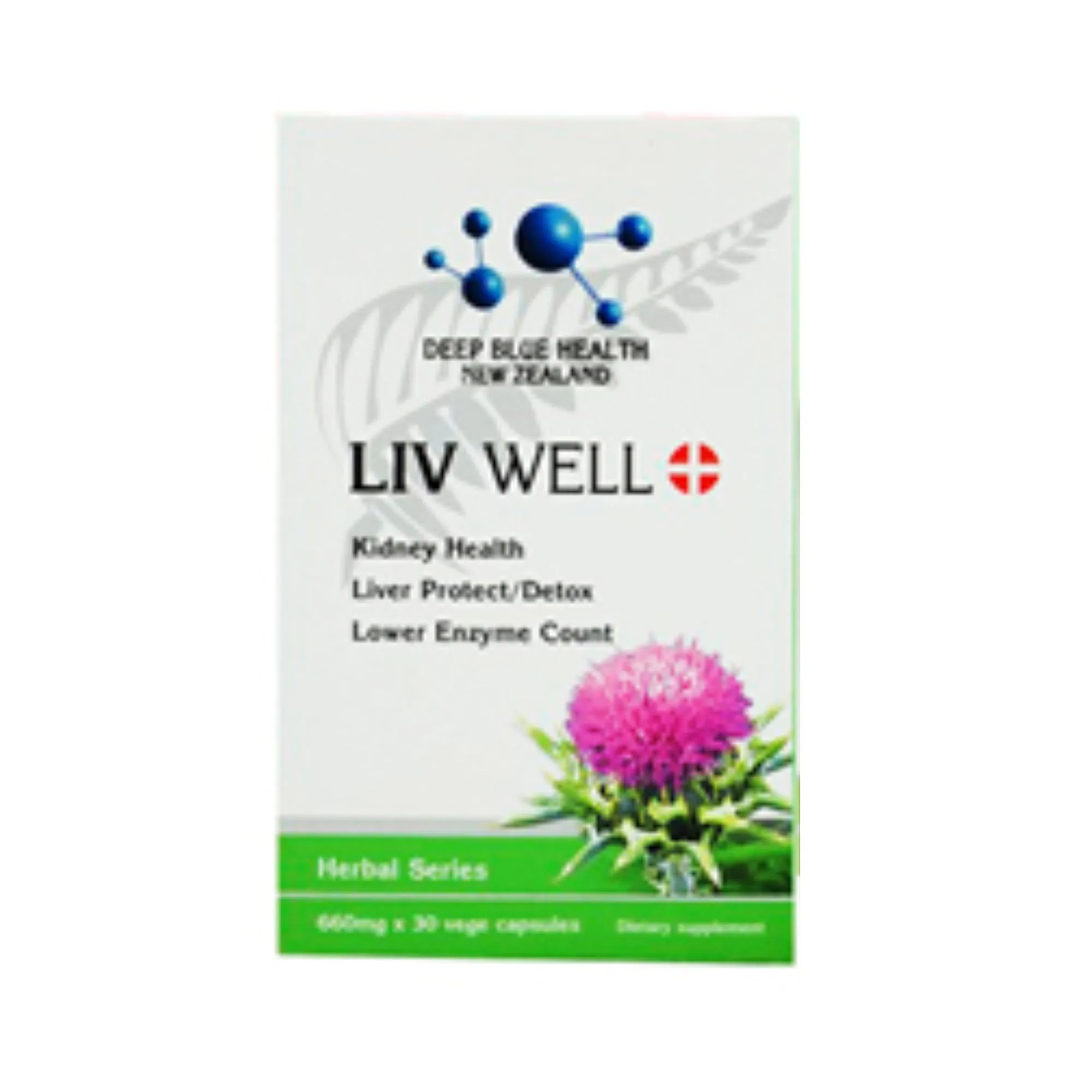 Liv Well Deep Blue Health - Giúp hạ men gan, bổ gan, giải độc 2