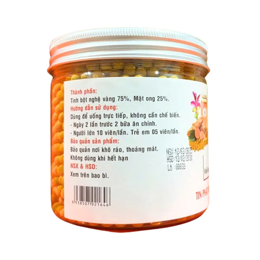 Mật ong nghệ viên vàng Tín Phát (200g) 2