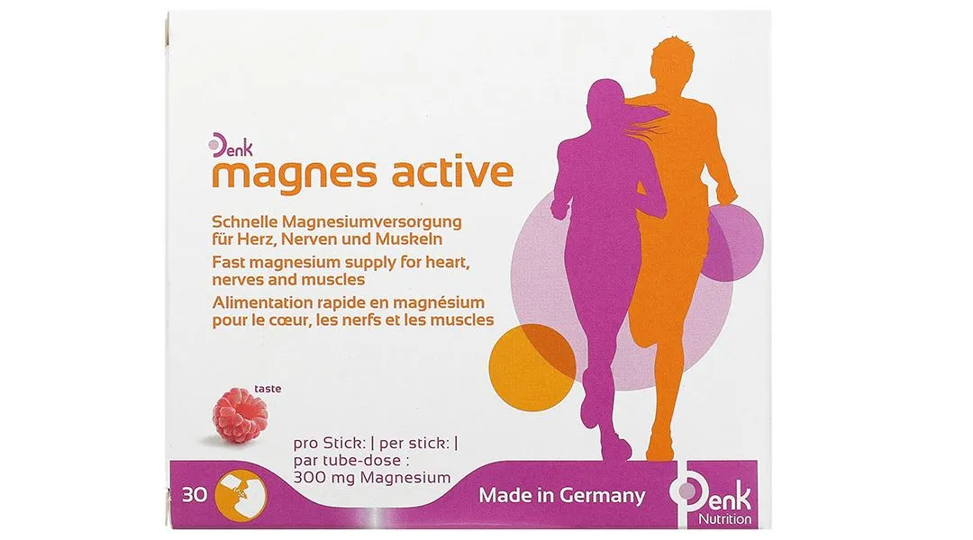 Magnes Active Denk cải thiện tình trạng mệt mỏi hộp 30 gói x 2.5g 3