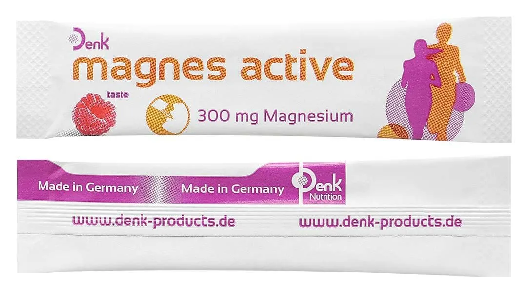Magnes Active Denk cải thiện tình trạng mệt mỏi hộp 30 gói x 2.5g 8