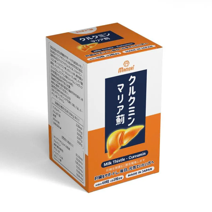 Mamori supports a Halthy Liver - Viên Uống Hỗ Trợ Bảo vệ Gan, Giải độc Gan (Hộp 60 viên) 3