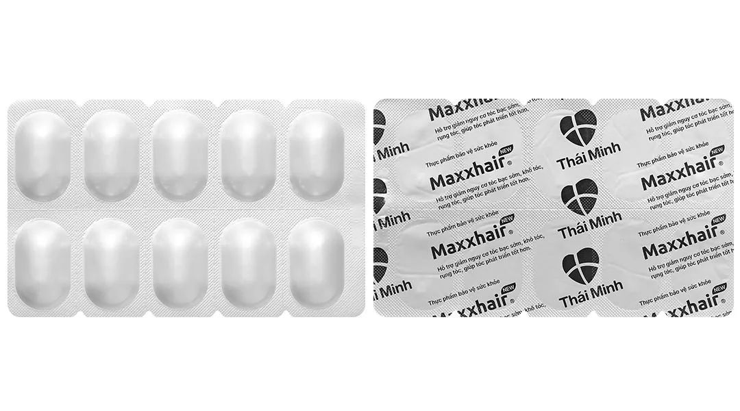 VIÊN UỐNG HỖ TRỢ MỌC TÓC MAXXHAIR NEW THÁI MINH 3X10 14