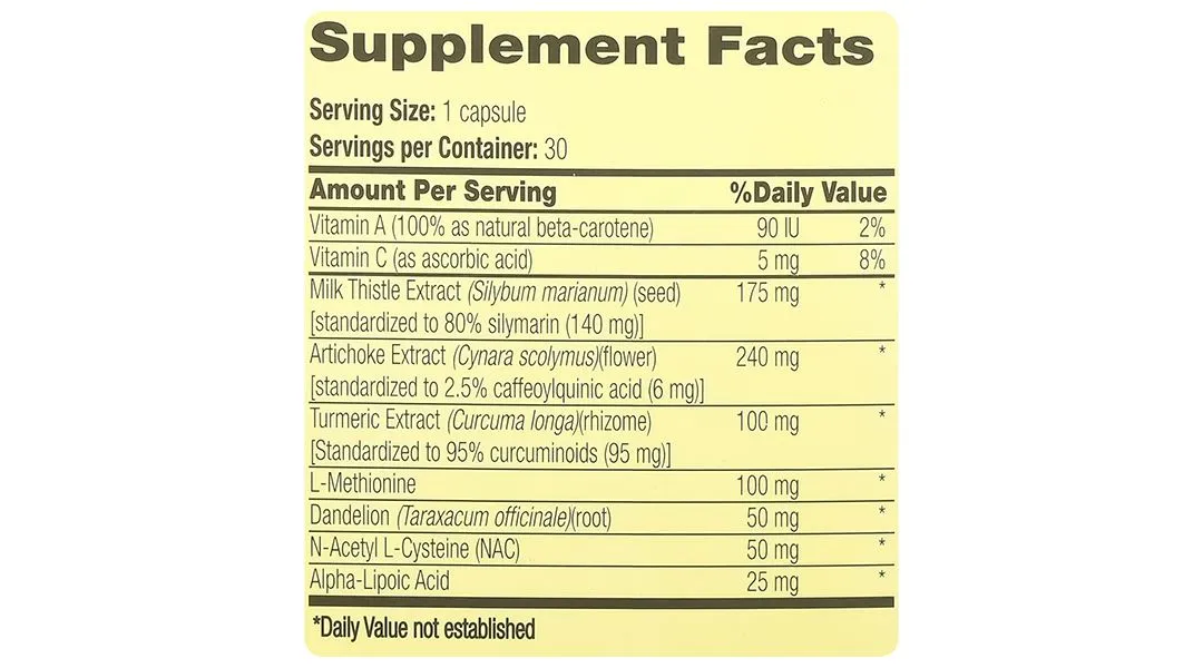 Viên uống Mega Liver giúp tăng cường chức năng gan (Hộp 30 viên) 6