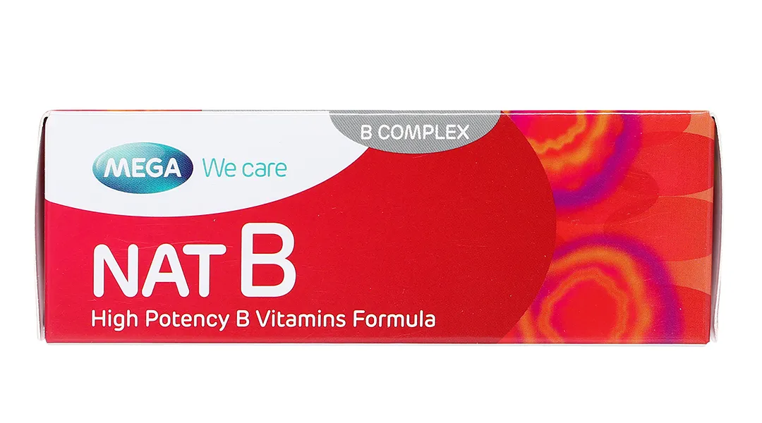 VIÊN UỐNG BỔ SUNG VITAMIN NHÓM B NAT B MEGA 3X10 5
