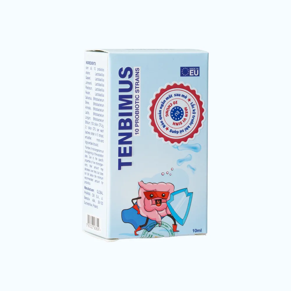 Men vi sinh Tenbimus (Chai 10ml) giúp bổ sung lợi khuẩn đường ruột 2