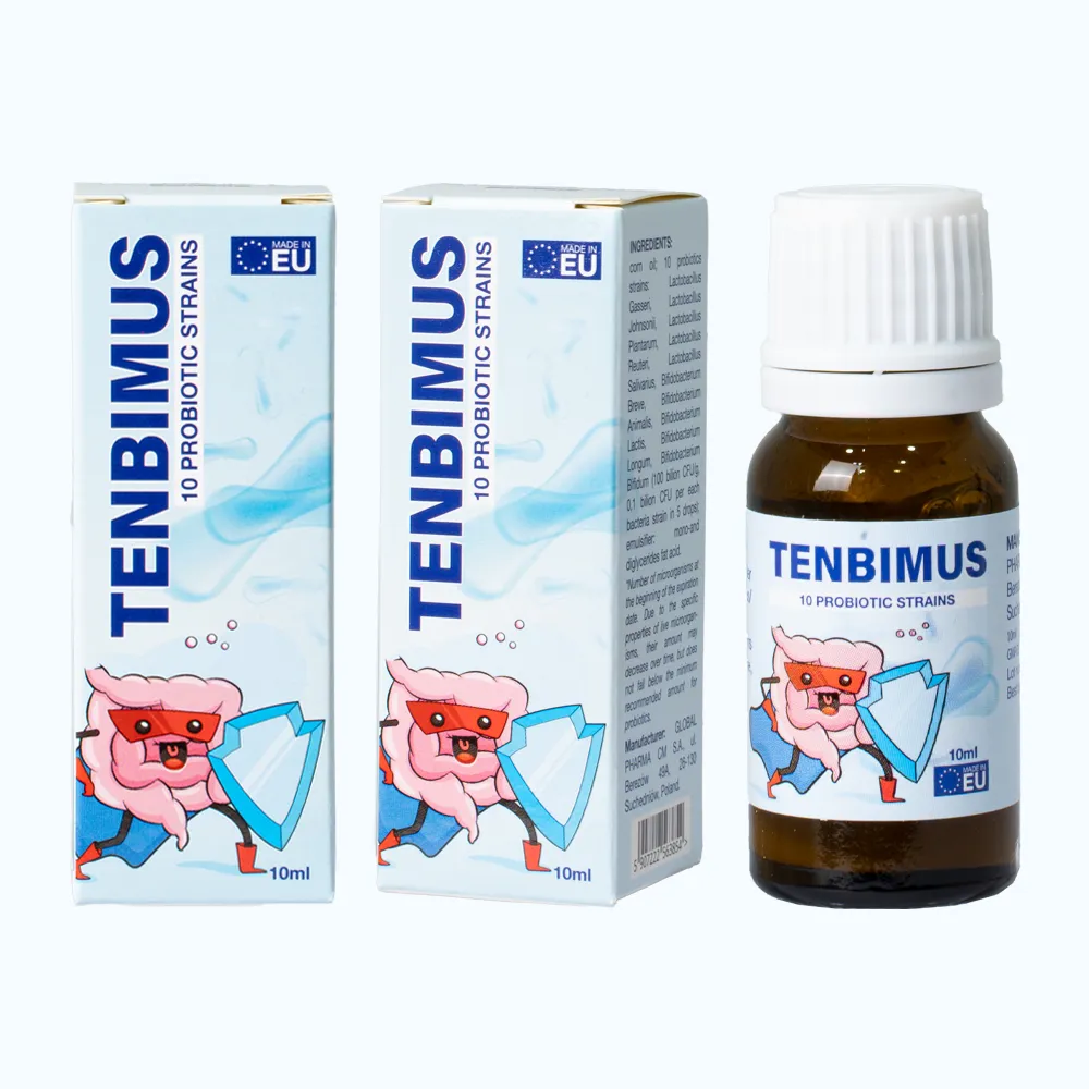 Men vi sinh Tenbimus (Chai 10ml) giúp bổ sung lợi khuẩn đường ruột 6