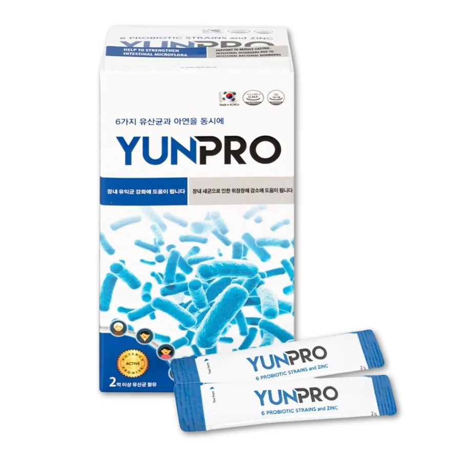 MEN VI SINH BỔ SUNG LỢI KHUẨN YUNPRO 60 GÓI