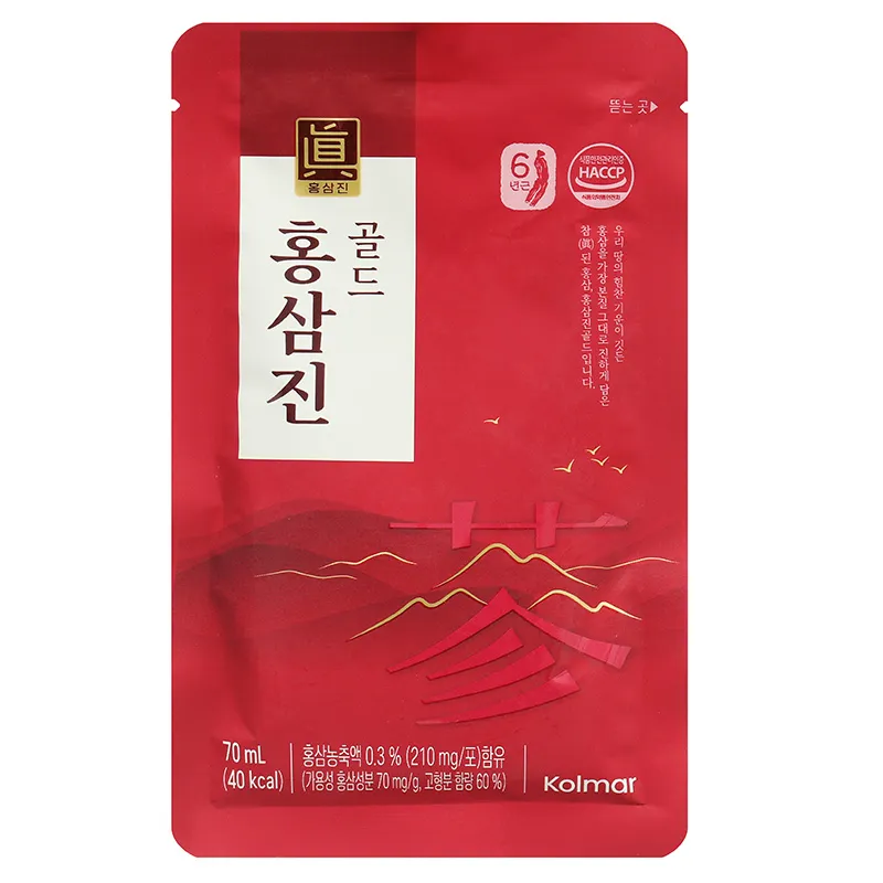 Thực phẩm bảo vệ sức khỏe NƯỚC HỒNG SÂM HONGSAMJIN GOLD (Hộp *3 Hộp Nhỏ * 5 Gói 70ml) 14